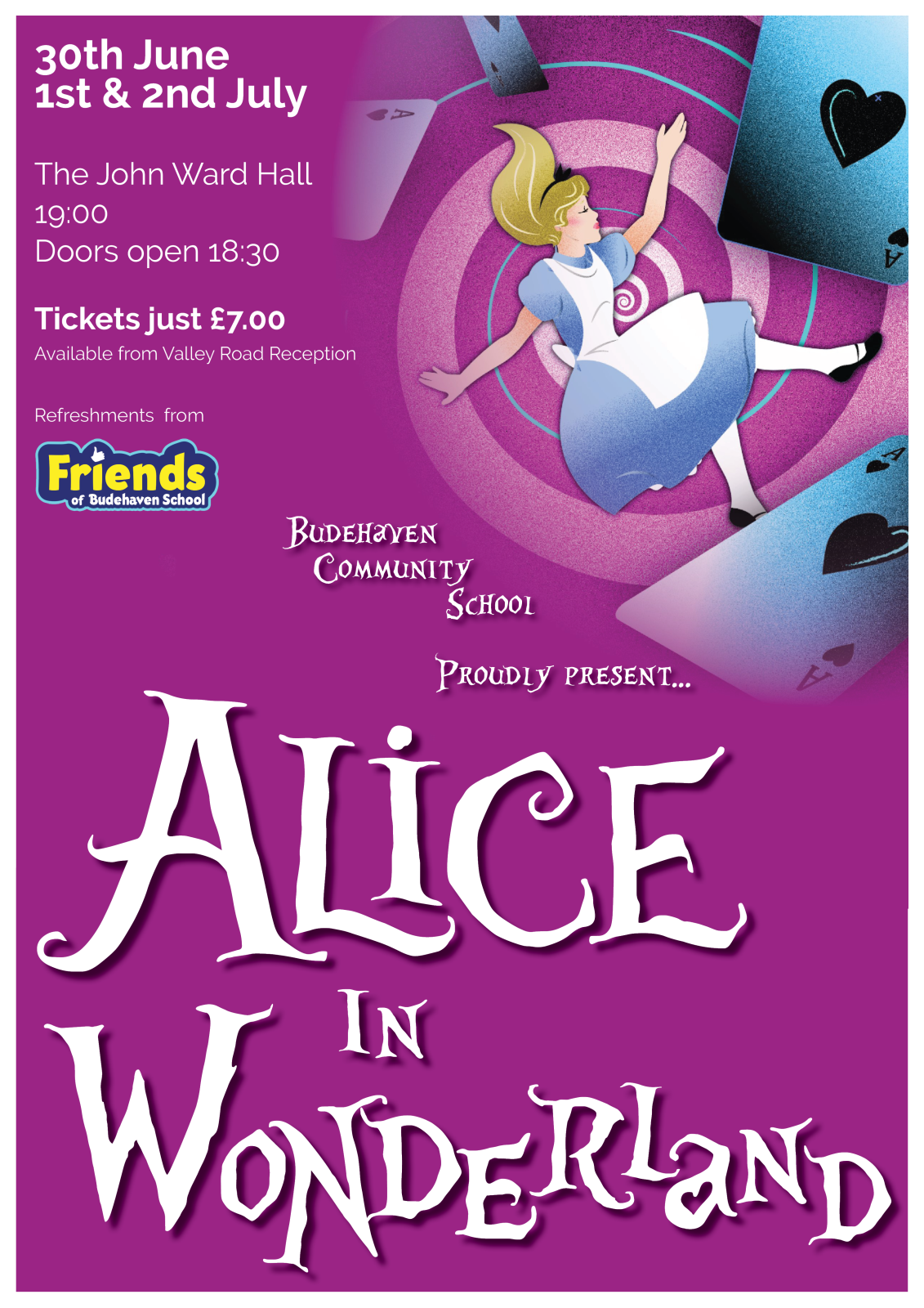 Alice in Wonderland - Budehaven Community School Production 2026